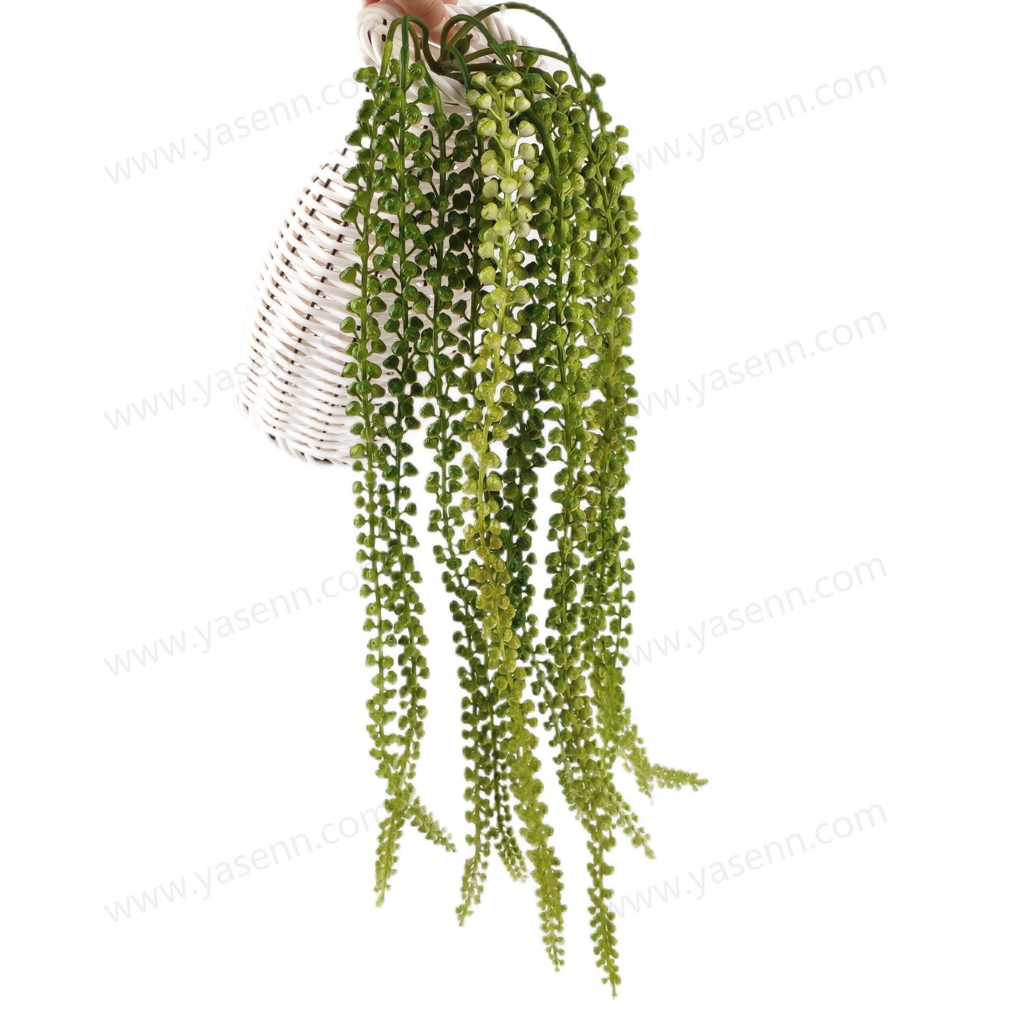 YSL23319 HIGHT 68CM SCANDINAVIA YARD-LONG COWPEA Simulate leaves