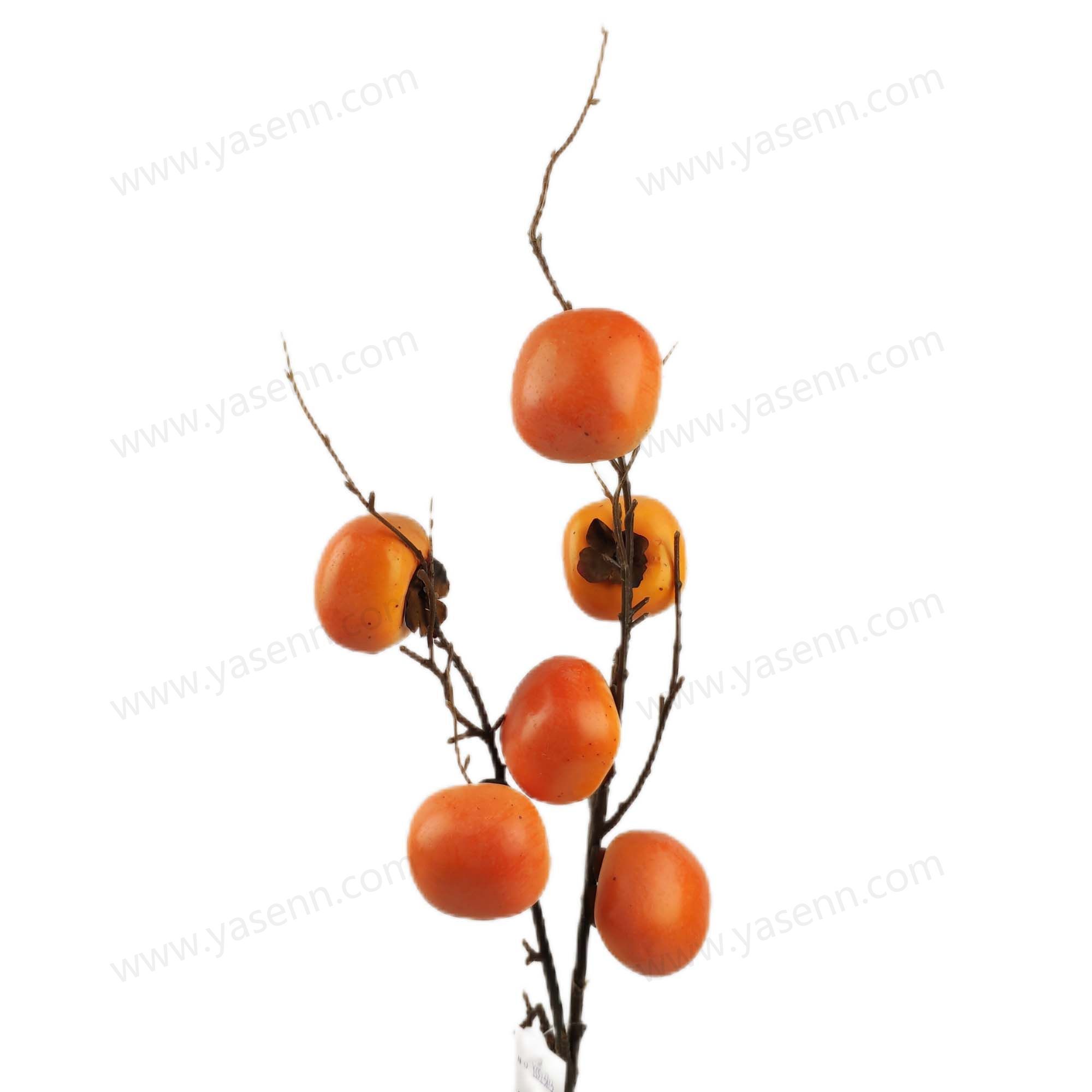 YSS23713 73CM2 PERSIMMON artificial flower