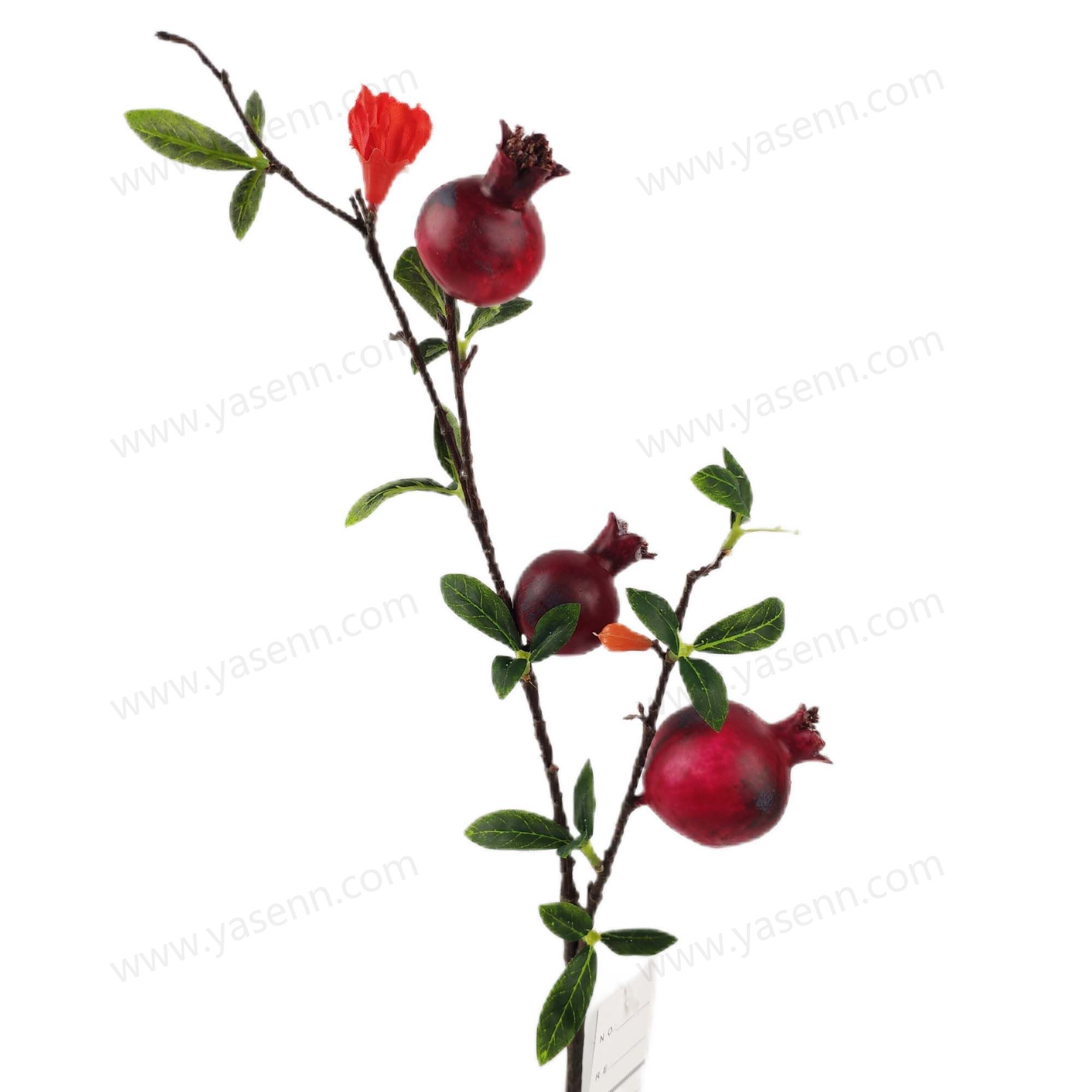 YSS23710 70CM2 POMEGRANATE artificial flower