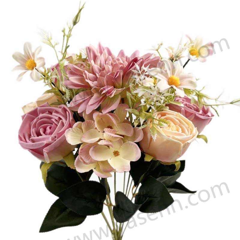 47CM11 ROSE DAHLIA ARTIFICIAL FLOWER  YSB21005