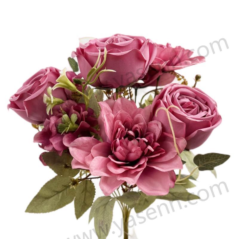 36CM9 ROSE DAHLIA/ARTIFICIAL FLOWER/YSB23006