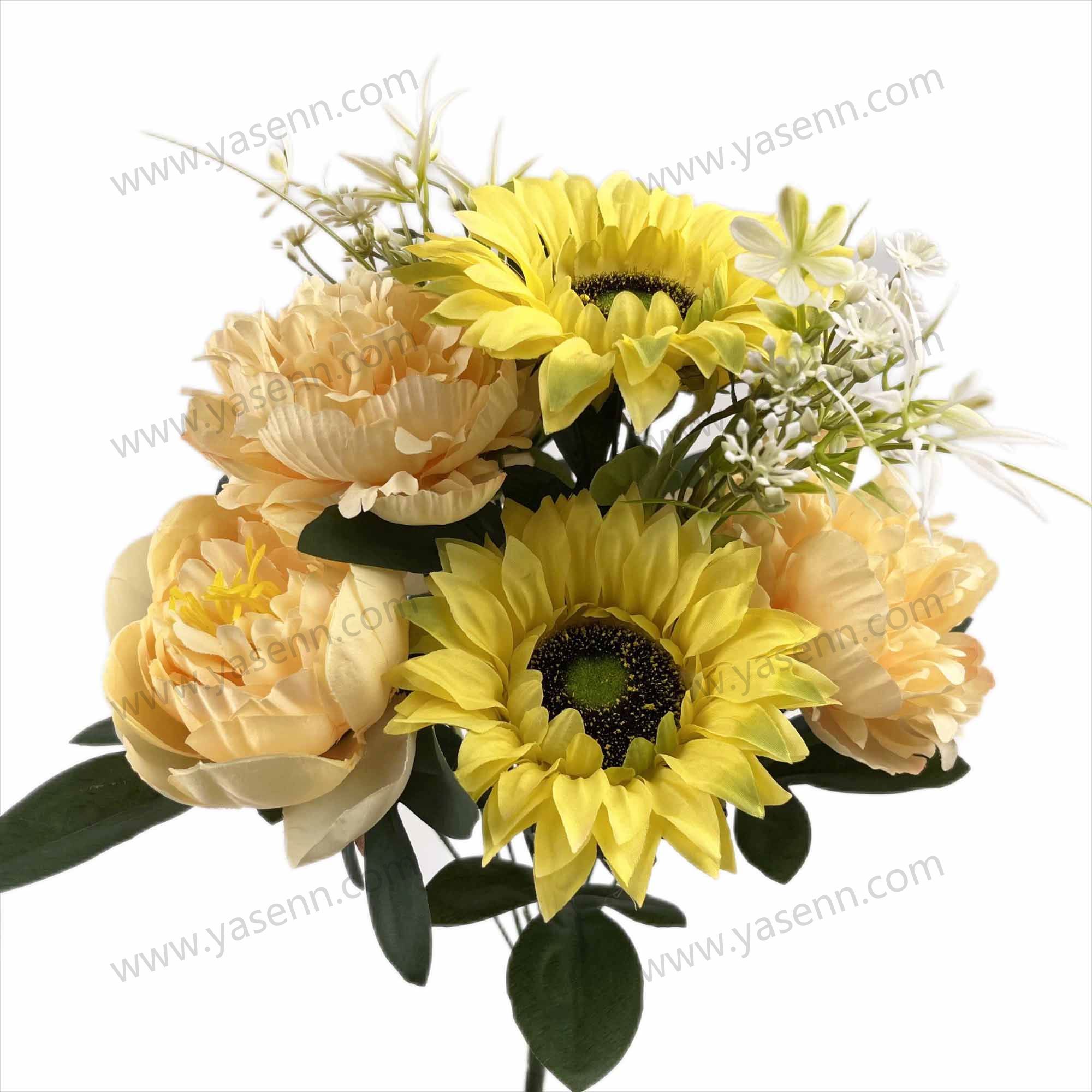 47CM12 PEONY SUNFLOWER  ARTIFICIAL FLOWER  YSB23307