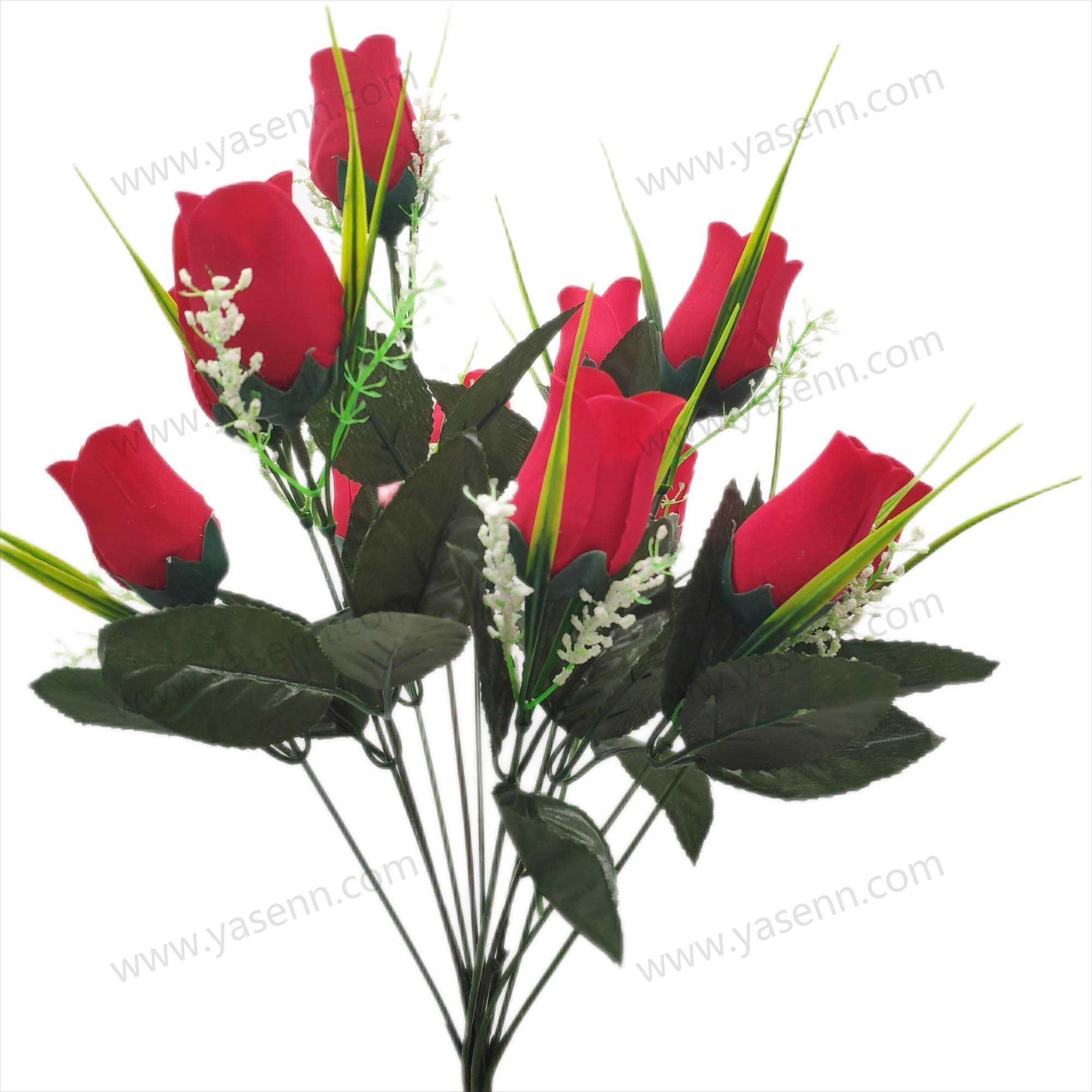 44CM ROSE BUD ARTIFICIAL FLOWER  YSB23345