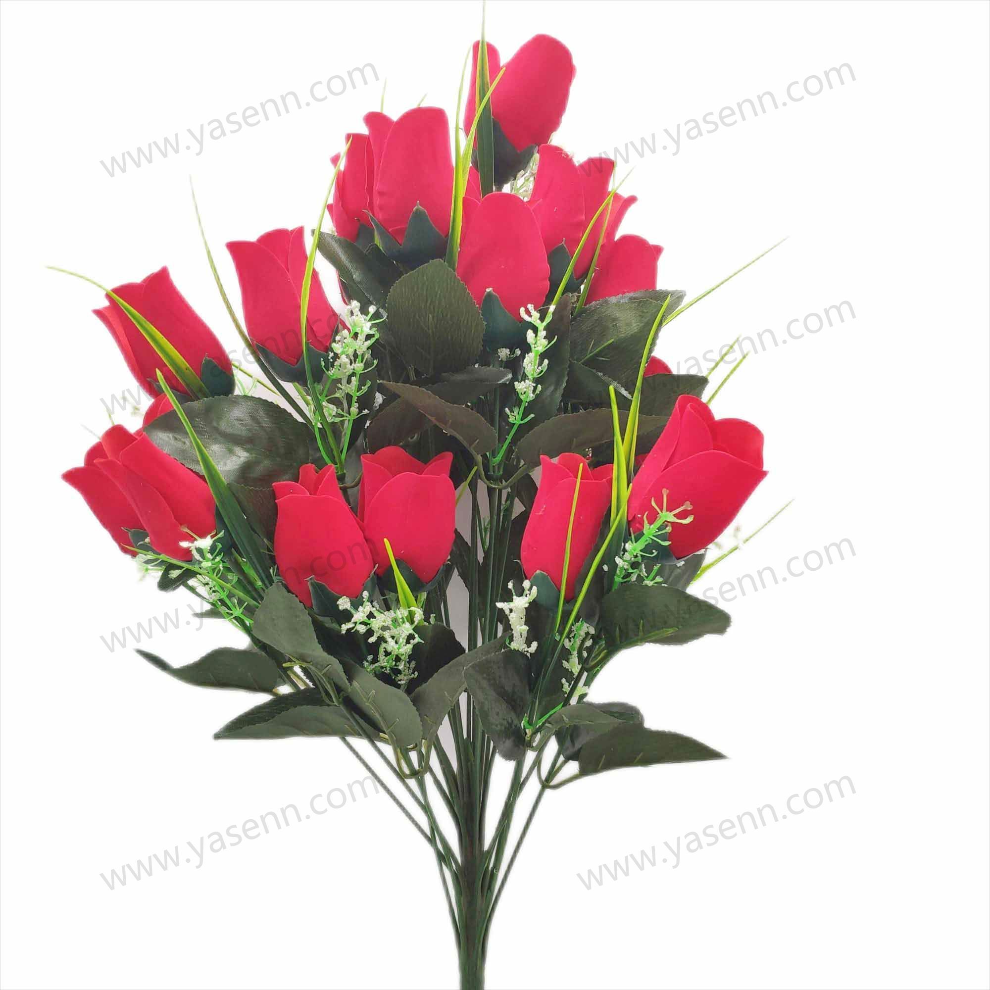 55CM ROSE BUD ARTIFICIAL FLOWER  YSB23346