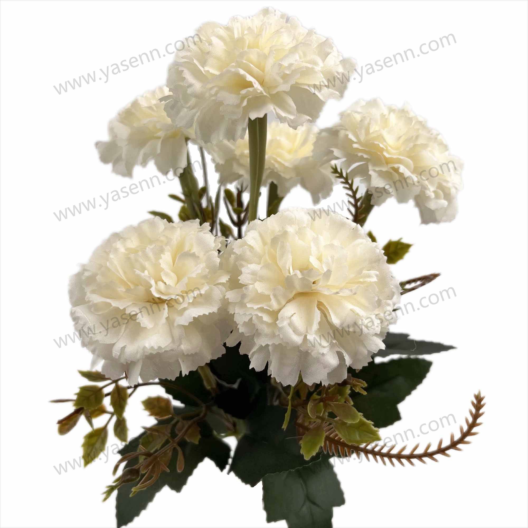 34CM 6 CARNATION ARTIFICIAL FLOWER YSZ19149