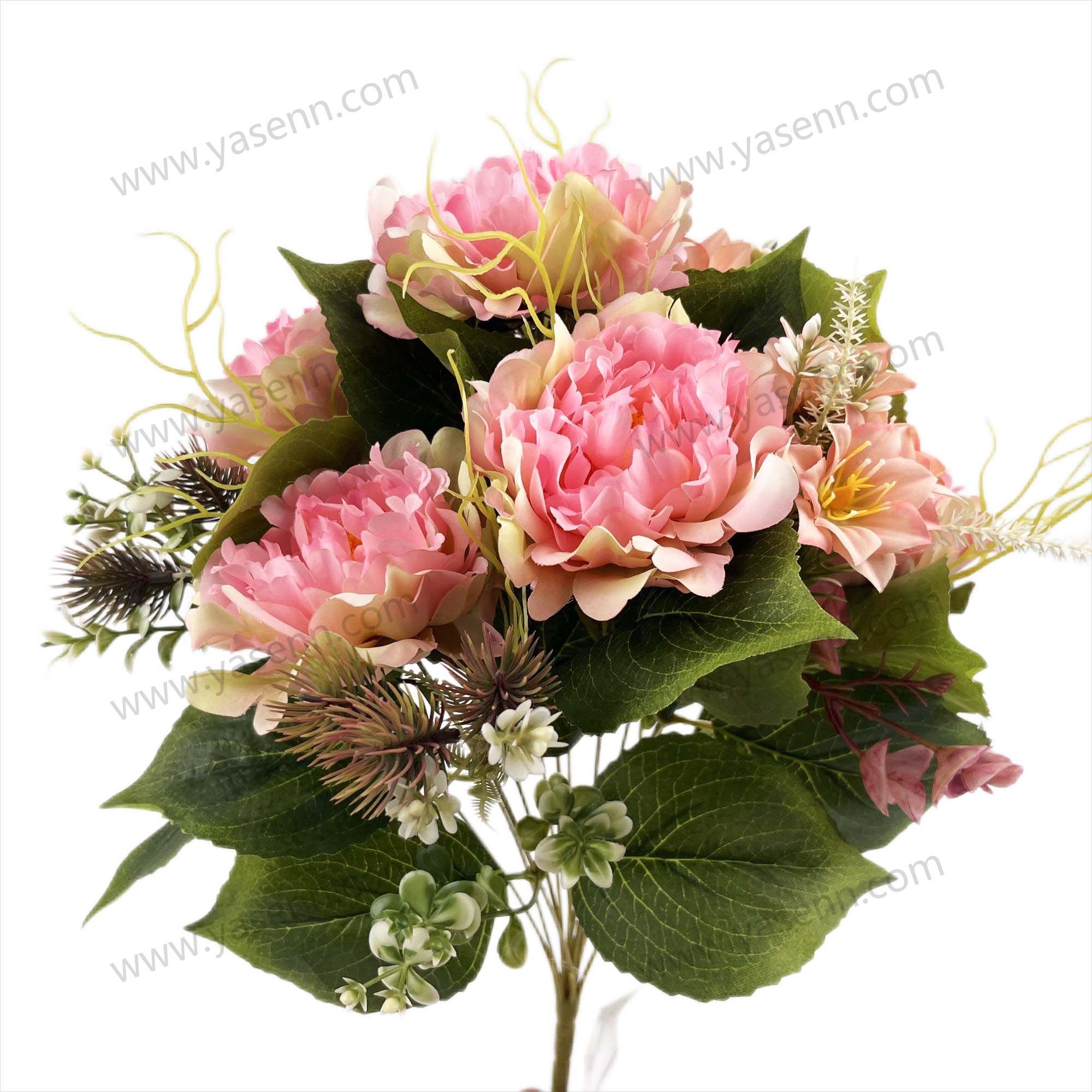 48CM 12 PEONY  ARTIFICIAL FLOWER YSZ21121