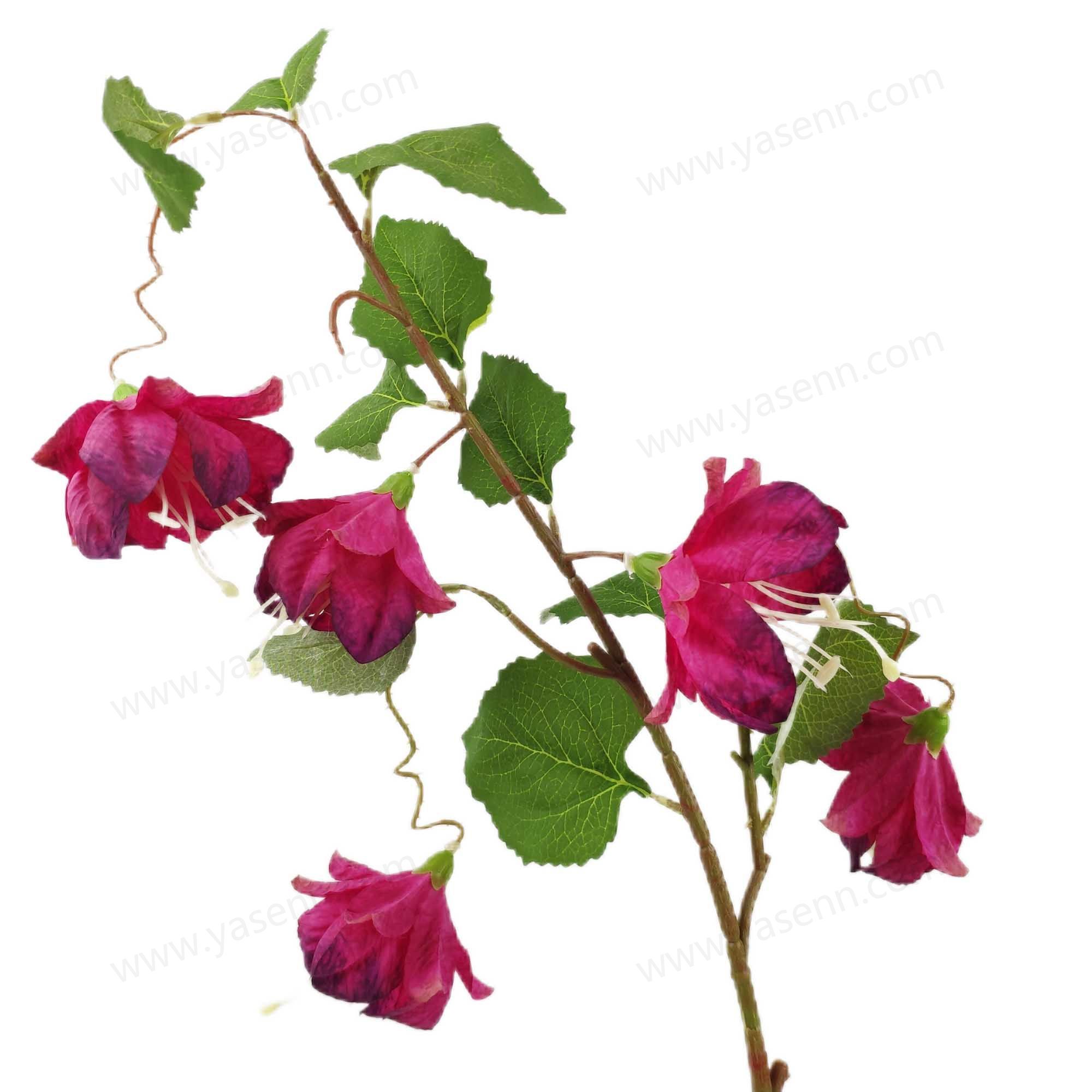 YSS23442  90CM Abutilon striatum  ARTIFICIAL FLOWER