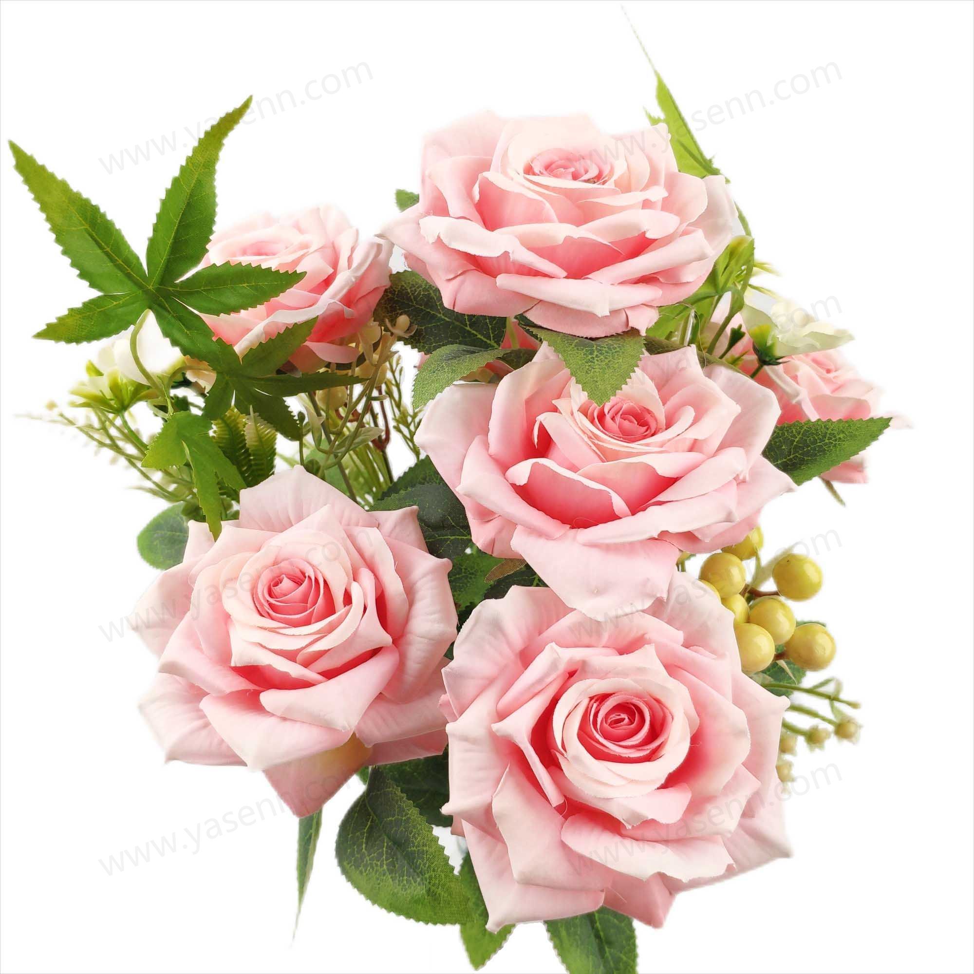 50CM 11 ROSE ARTIFICIAL FLOWER YSB23389