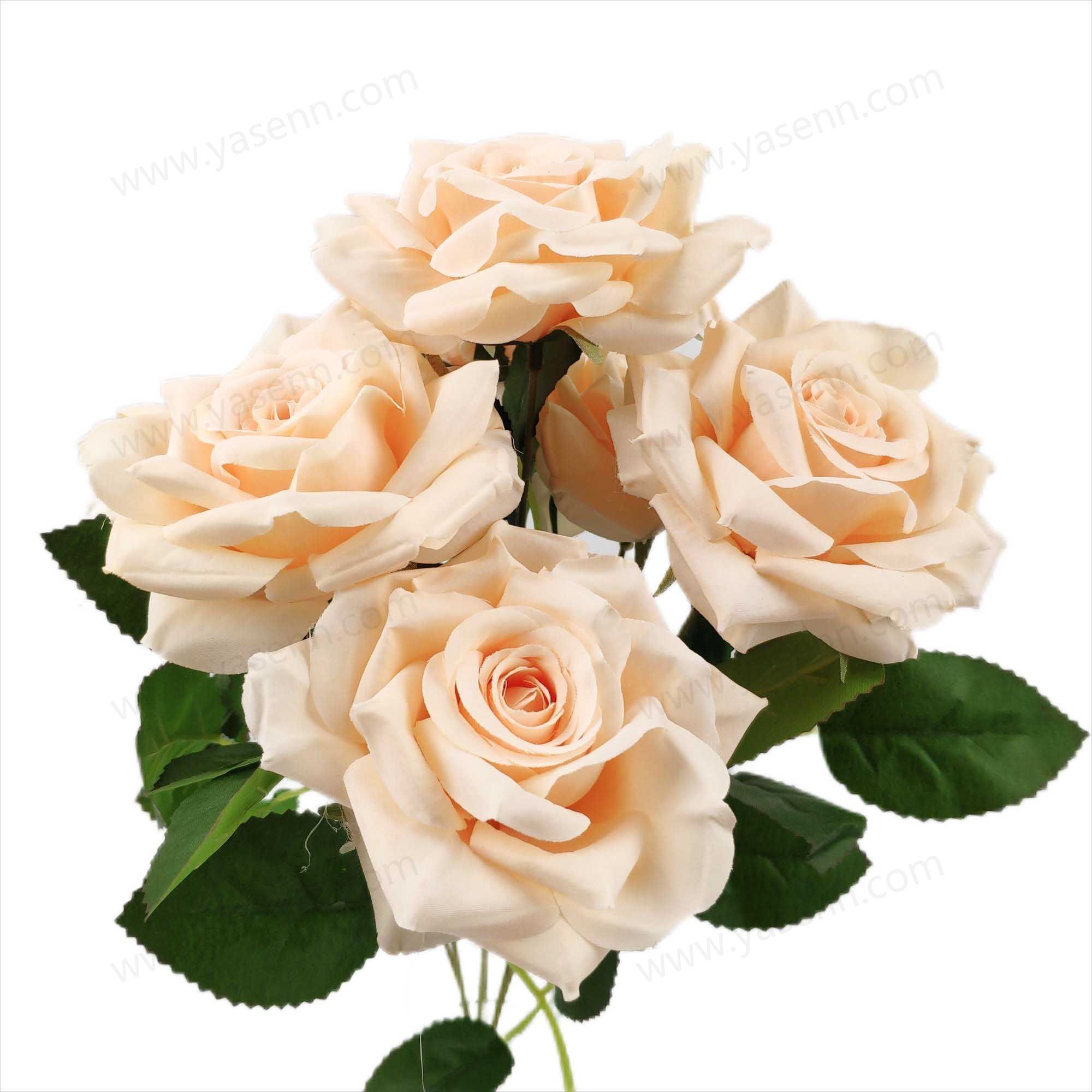 40CM 7 ROSE ARTIFICIAL FLOWER YSB23393