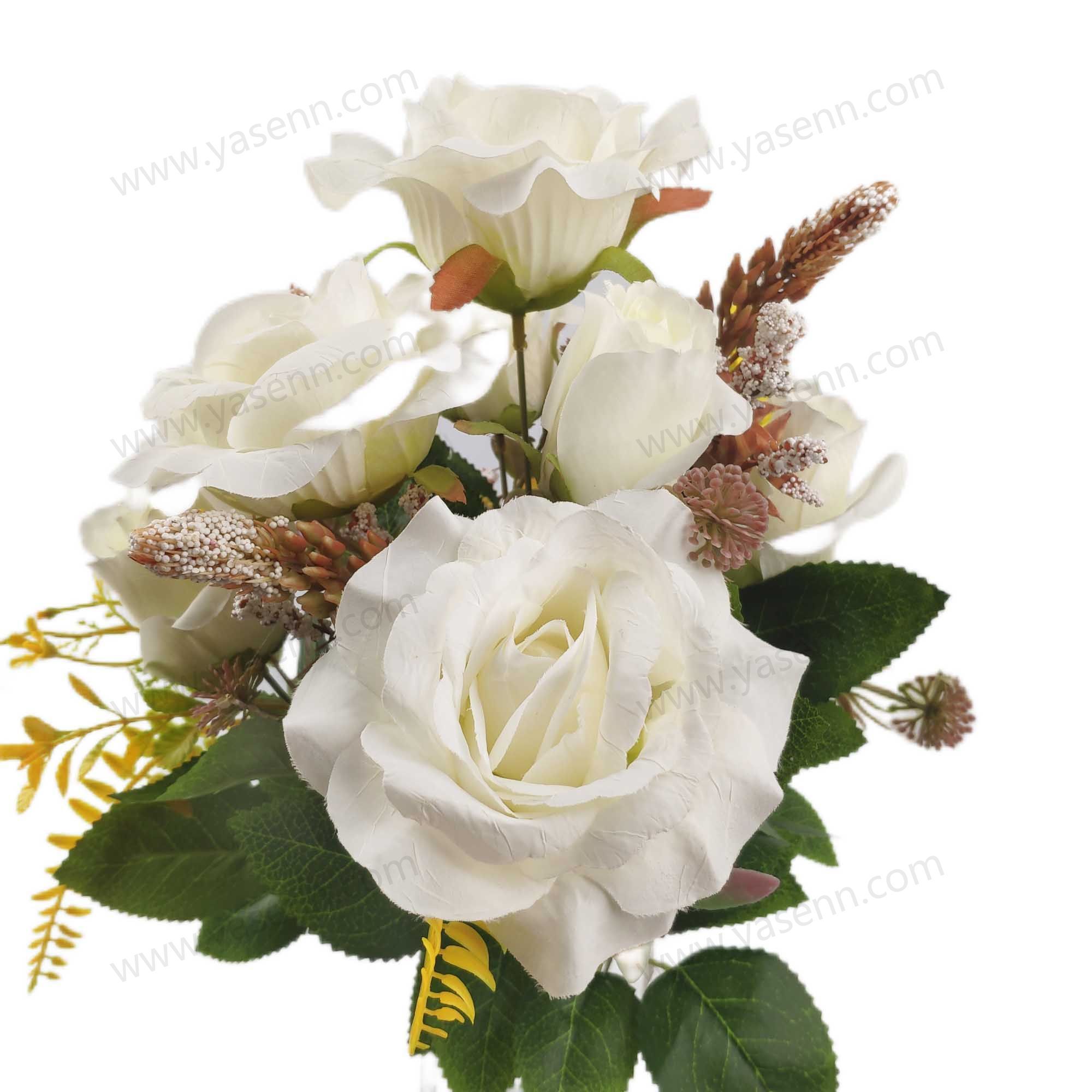 49CM 11 ROSE ARTIFICIAL FLOWER YSB23405