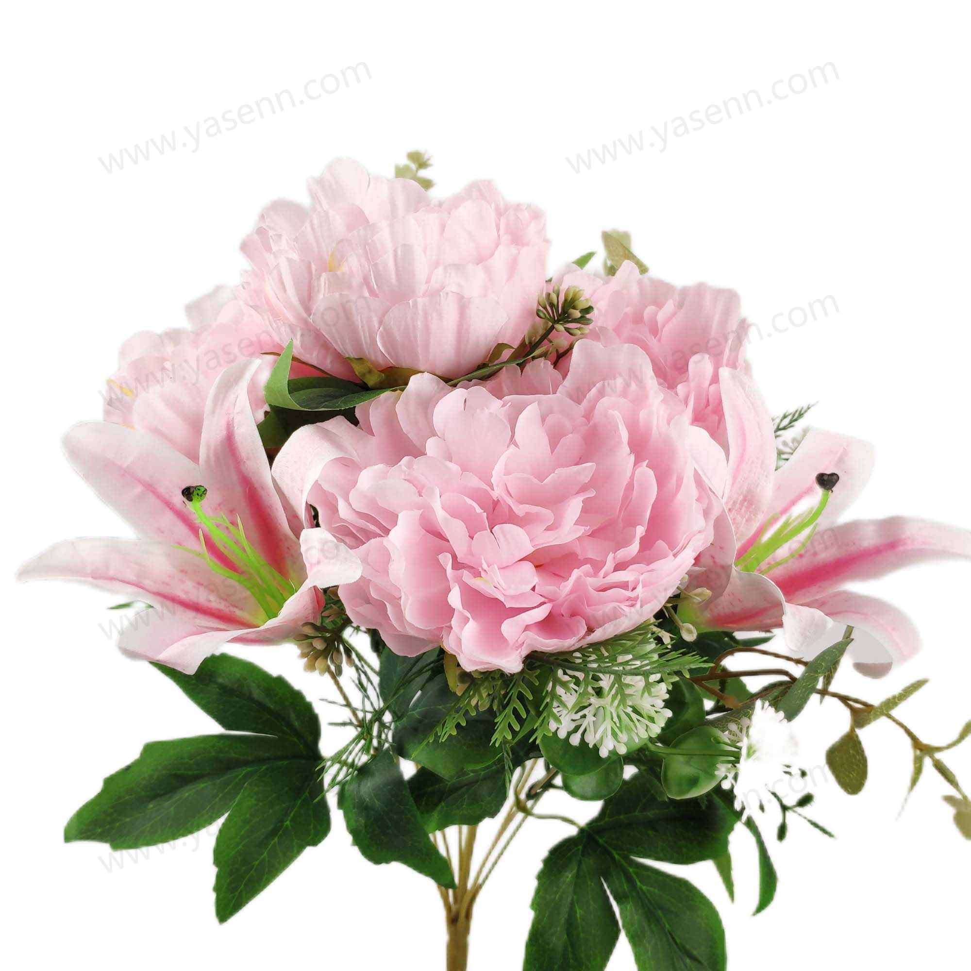 45CM10 PEONY LILY  ARTIFICIAL FLOWER  YSB23464