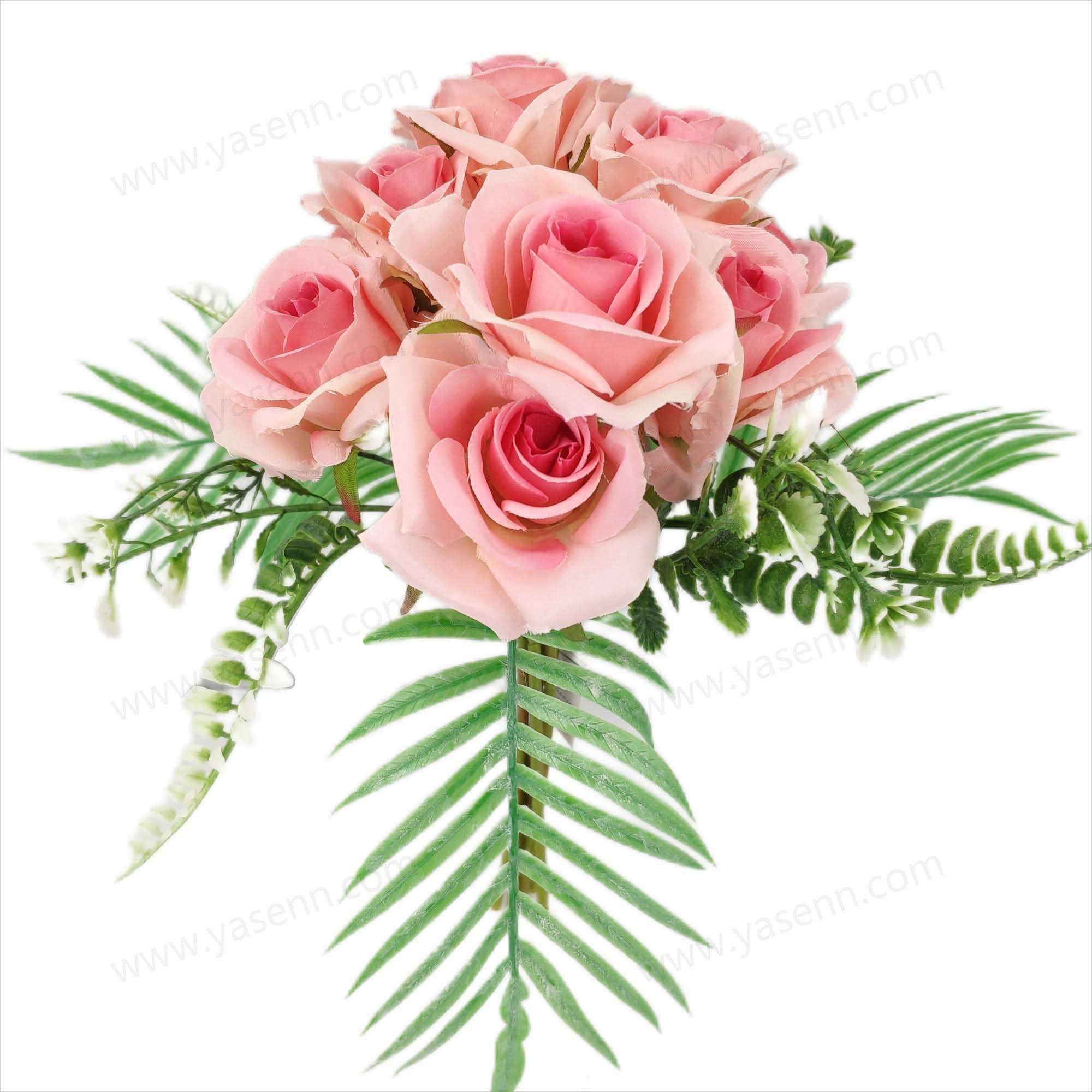 28CM10 ROSE  ARTIFICIAL FLOWER YSB23382