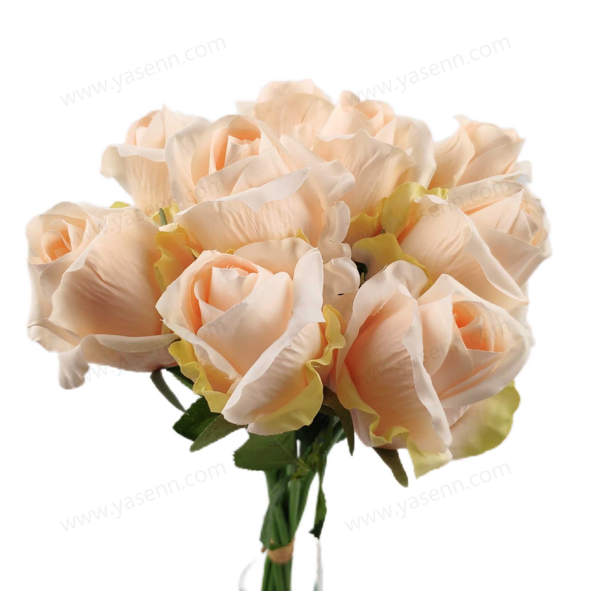 45CM9 ROSE BRIDAL BOUQUET ARTIFICIAL FLOWER YSB23392