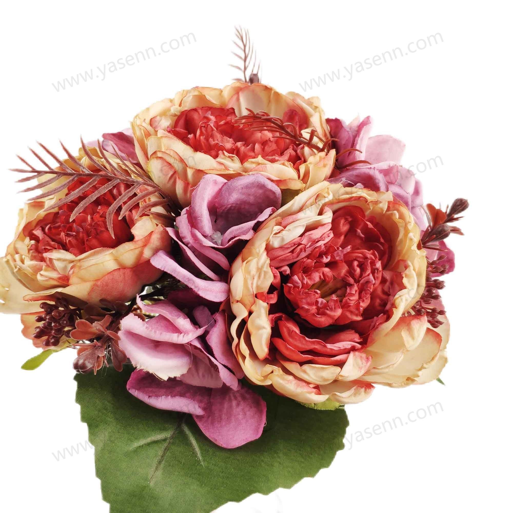 28CM7 PEONY HYDRANGEA  ARTIFICIAL FLOWER YSB23412