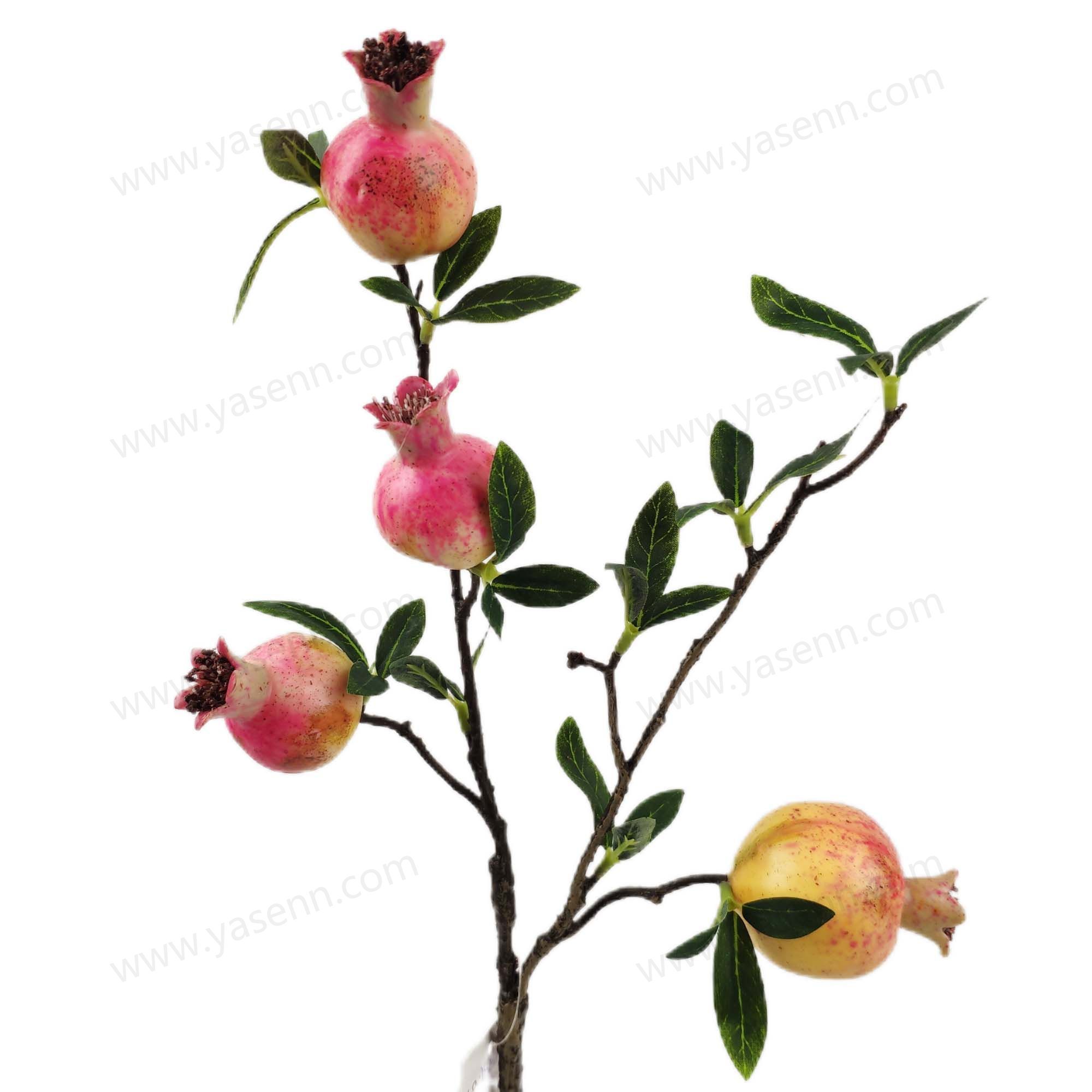 55CM2 POMEGRANATE ARTIFICIAL FLOWER YSS23696