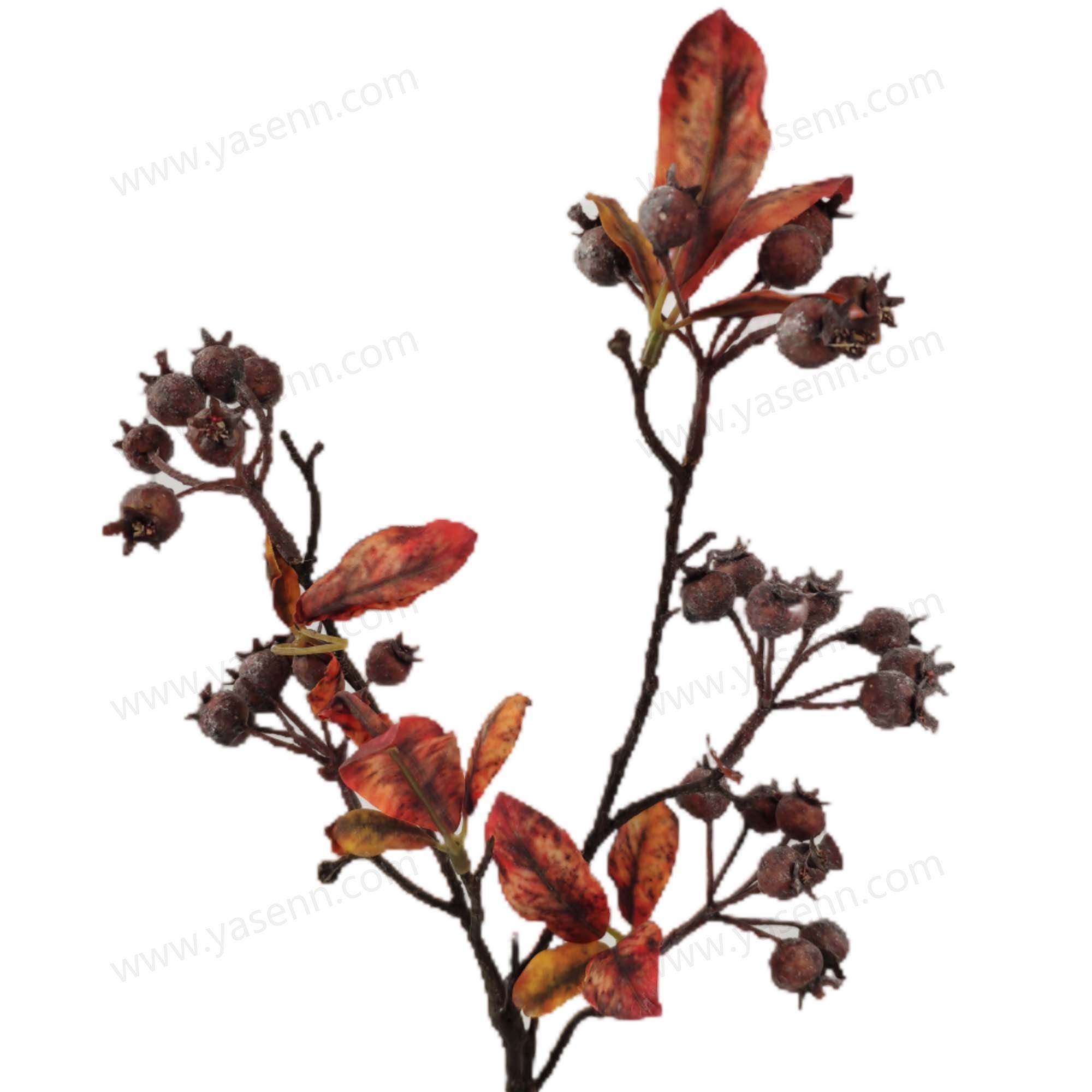 55CM2 HAWTHORN ARTIFICIAL FLOWER YSS23686