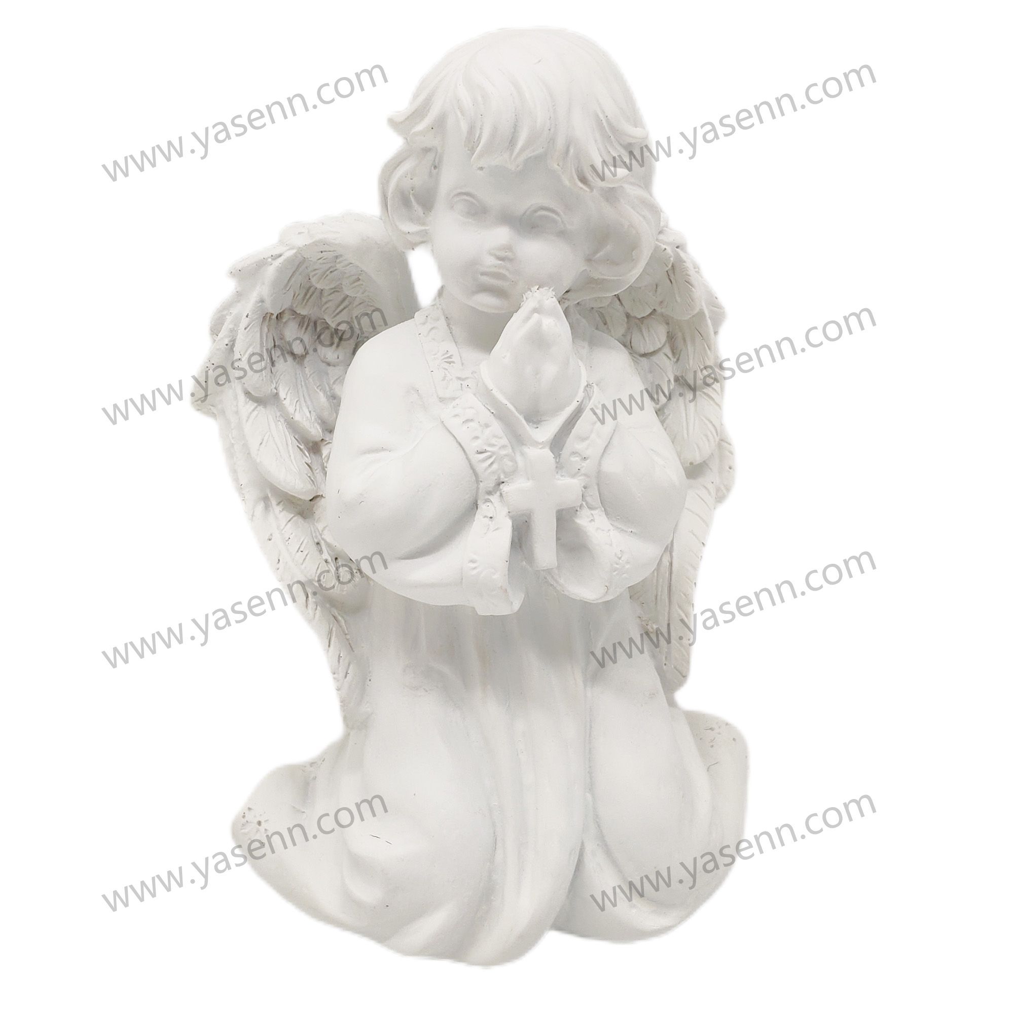 LED RESIN WISHING ANGEL 18.7*12.8*9.8CM  YSSZ21009