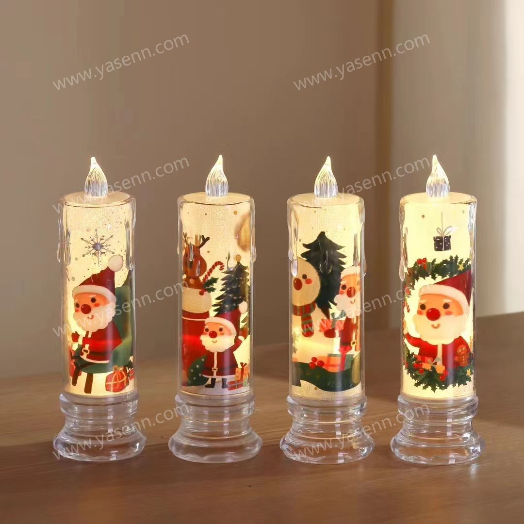 4x15CM Acrylic Tear Candle Light YSC24028