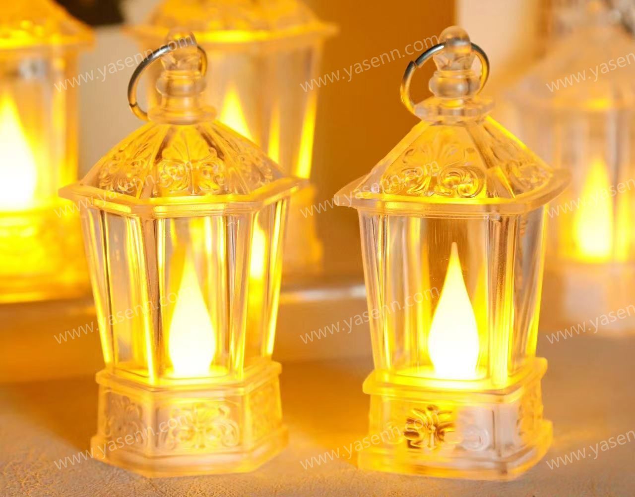 6x10CM Hexagonal Mini Wind Lamp YSC24063