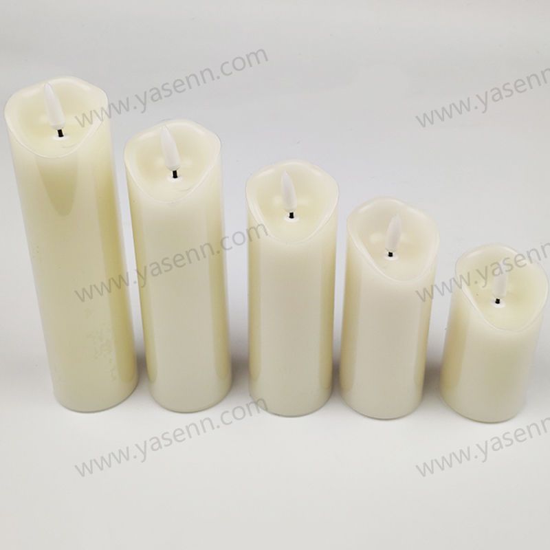 5.5CM WAX Bullet Led Candles Set of 5 YSC23020ABCDE