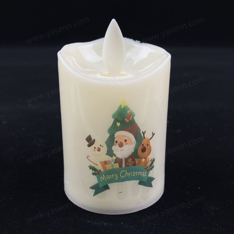 5x7CM swinging flame LED candle YSC24039