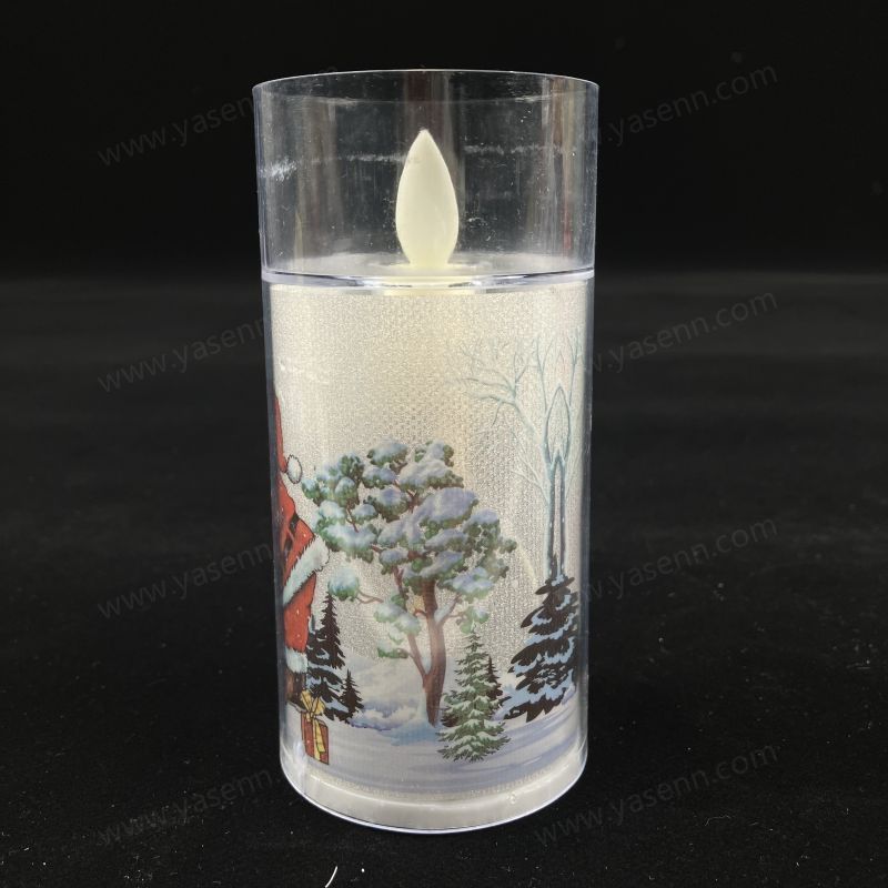 6x12CM flat swinging LED candle  YSC24040