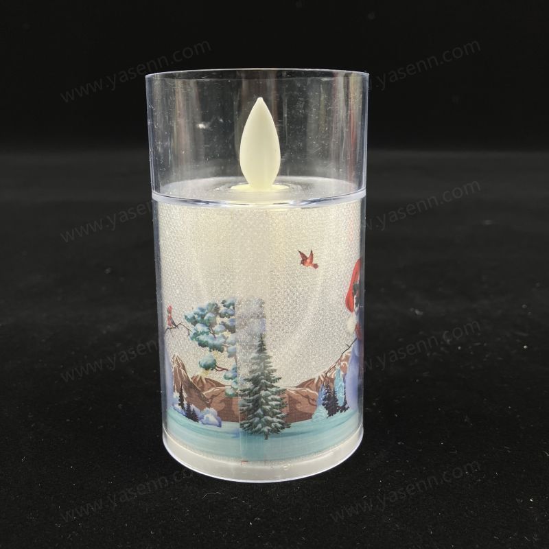 6x10CM flat swinging LED candle YSC24041