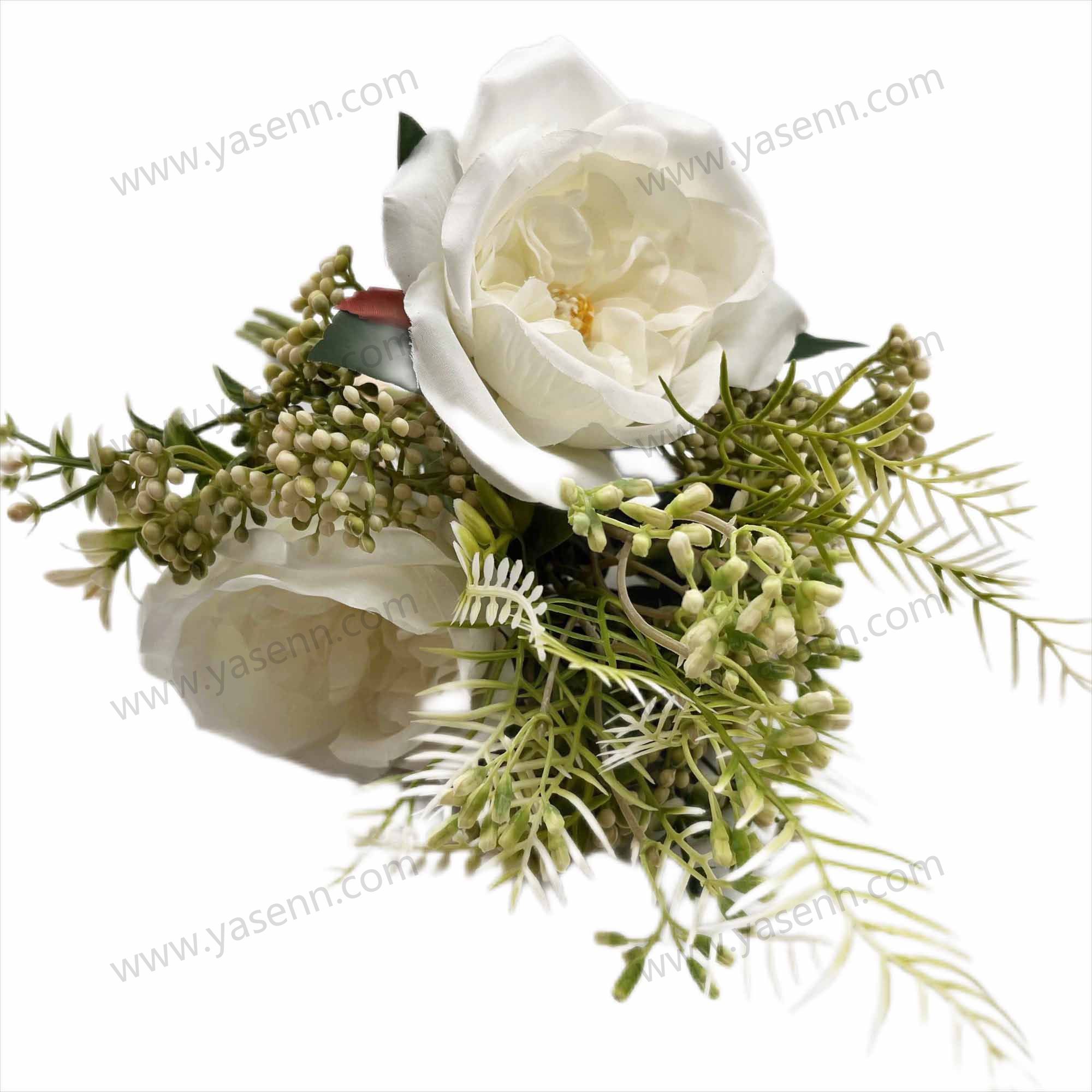 7 BRANCHES PEONY bridal bouquet artificial flowers YSB23176