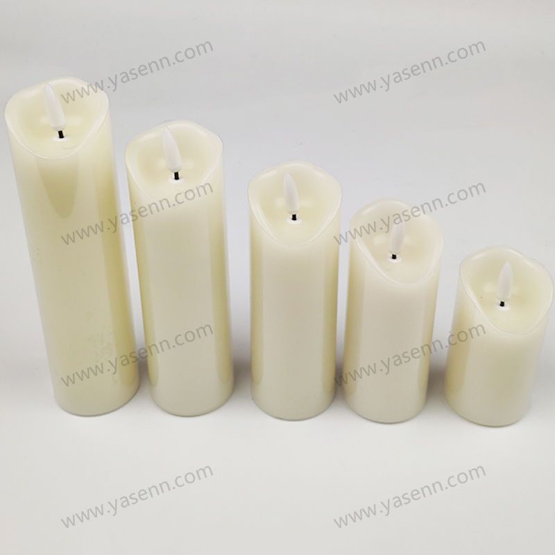 5.5CM WAX Bullet Led Candles Set of 5 YSC23020ABCDE