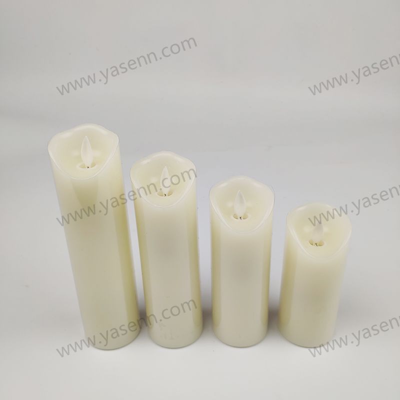5.5CM WAX Swing Led Candles Set of 4 YSC23021BCDE