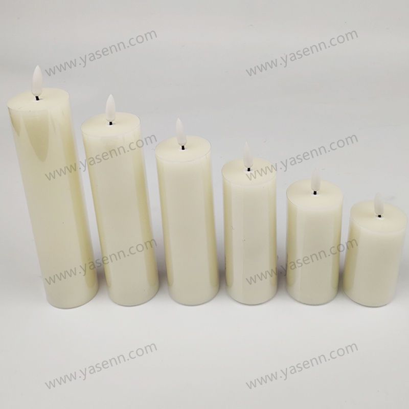 5CM Bullet Paraffin Candle set of six YSC23014ABCDEF