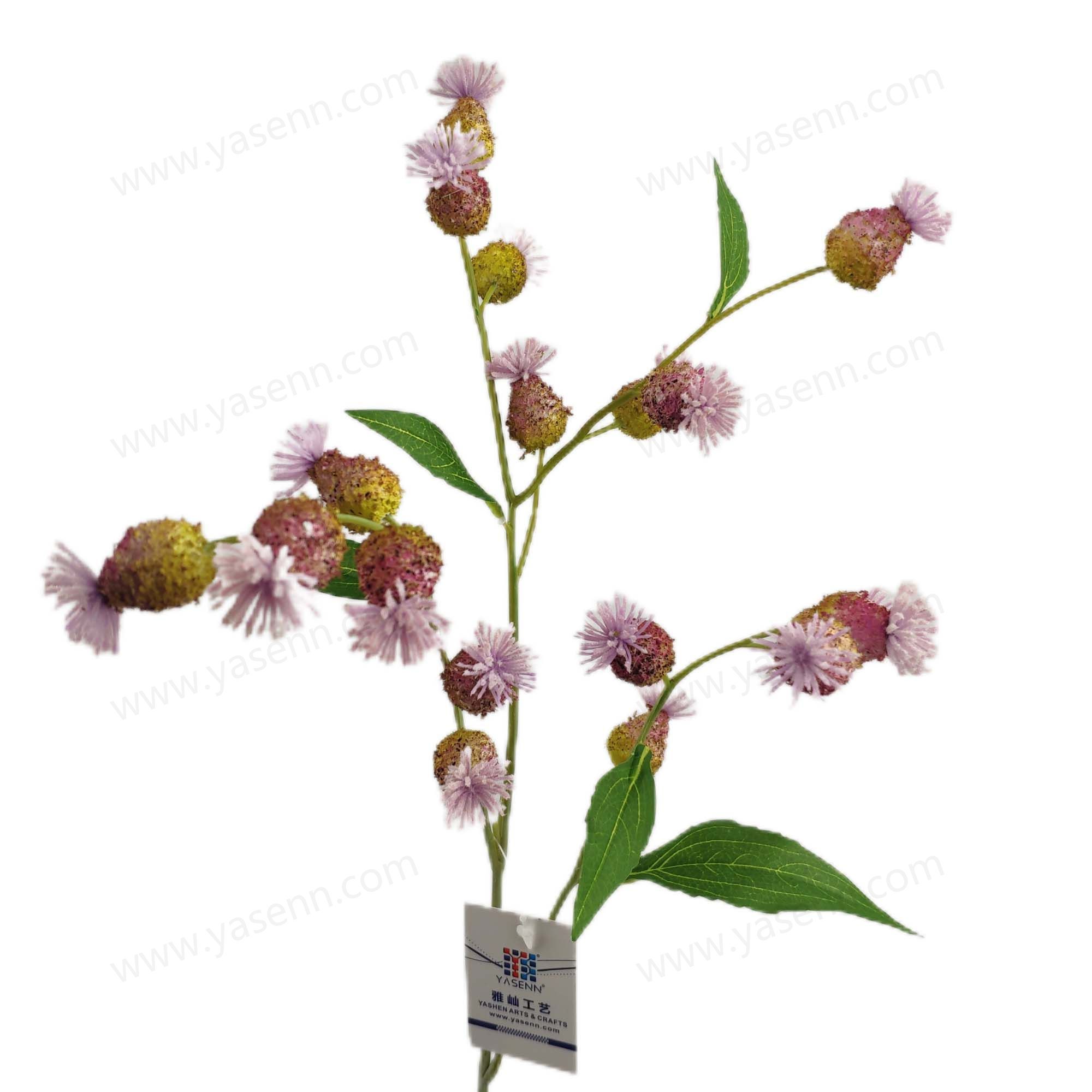 78CM3 EDIBLEIRONWEED Artificial flowers YSS23586