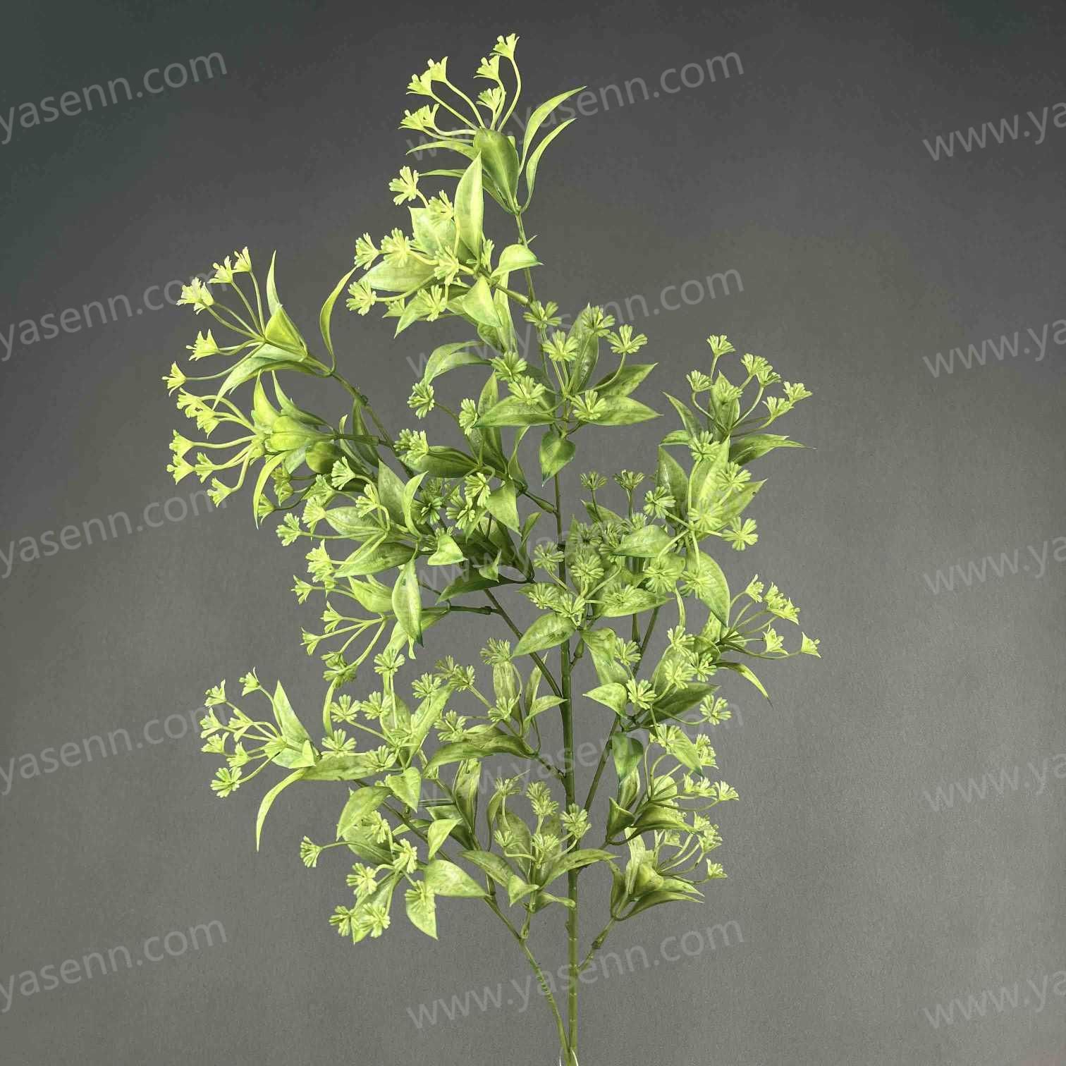  90CM HAPPY FLOWER  PLASTICS 25 LEAVES YSL24002