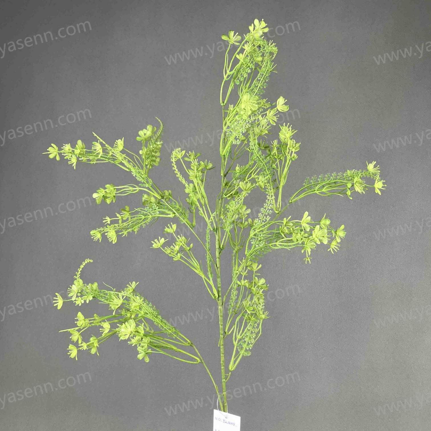 HEIGHT 90CM FOXTAIL GRASS PLASTICS  25 LEAVES YSL24004