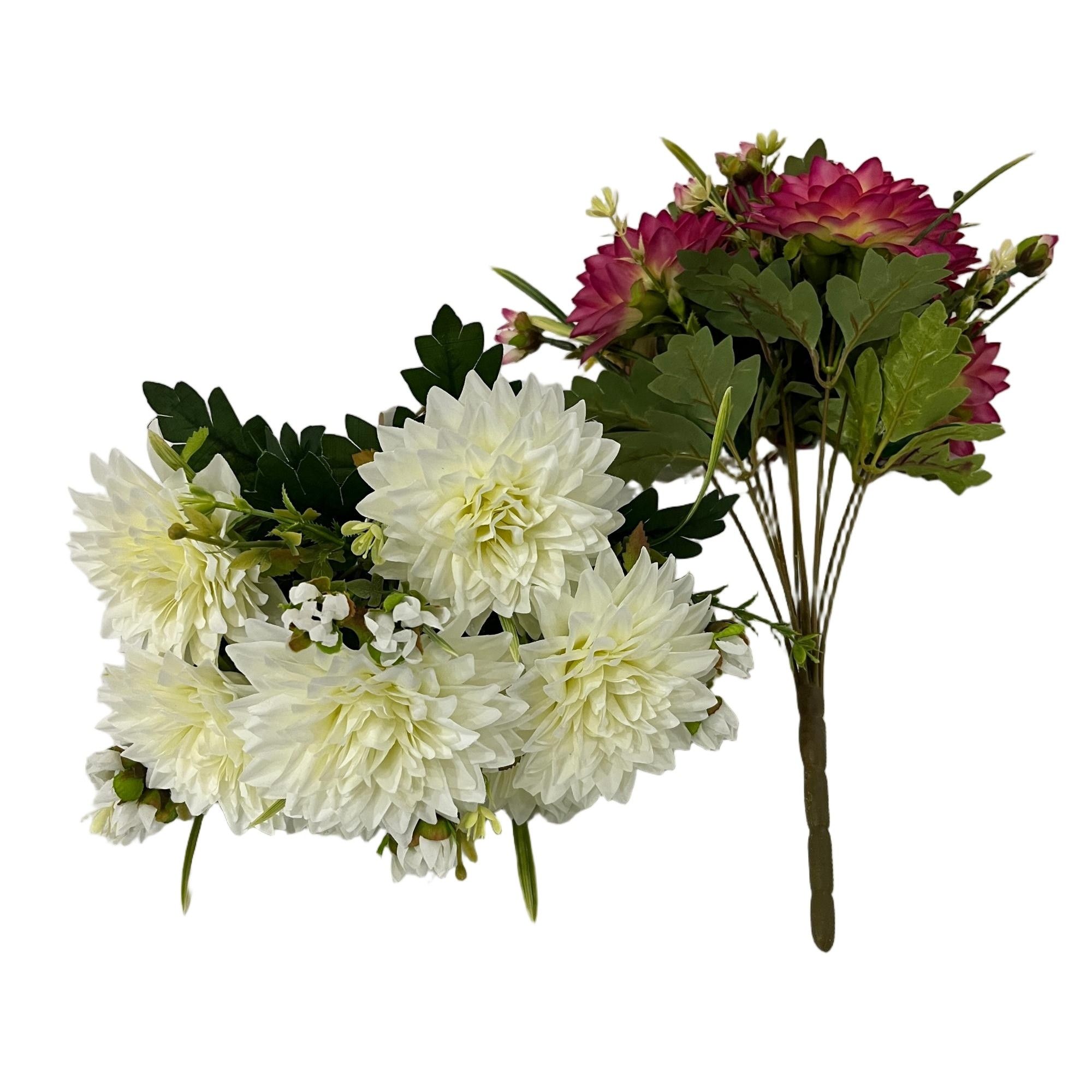 Artificial  Flower Bouquet 44cm Tall 11 Branches  YSB25166