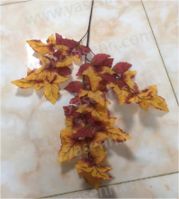 100CM SINGLE 3 BRANCHES MAPLE LEAF YSS23802