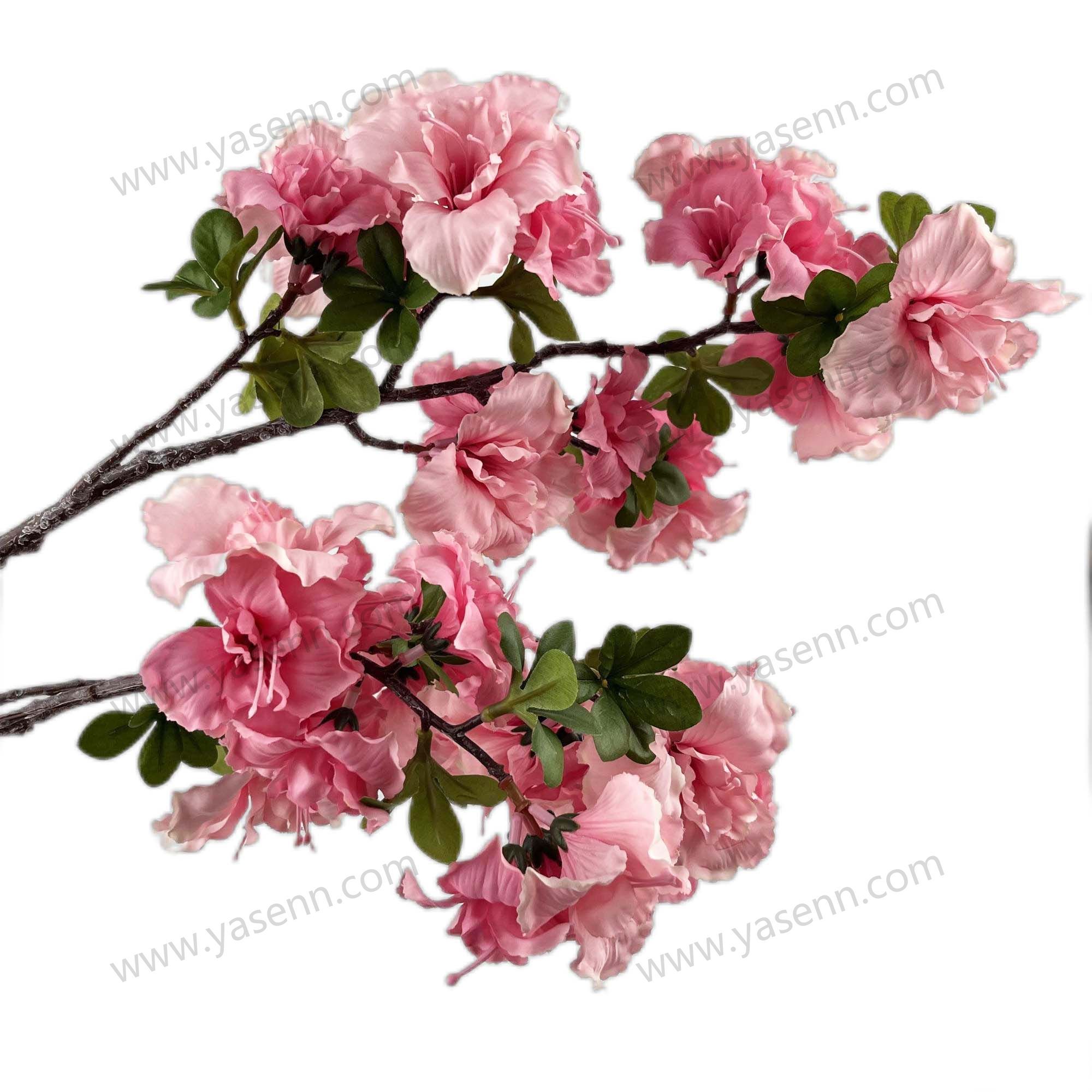 YSF19068 cherry blossom with 2 branches/artificial flower