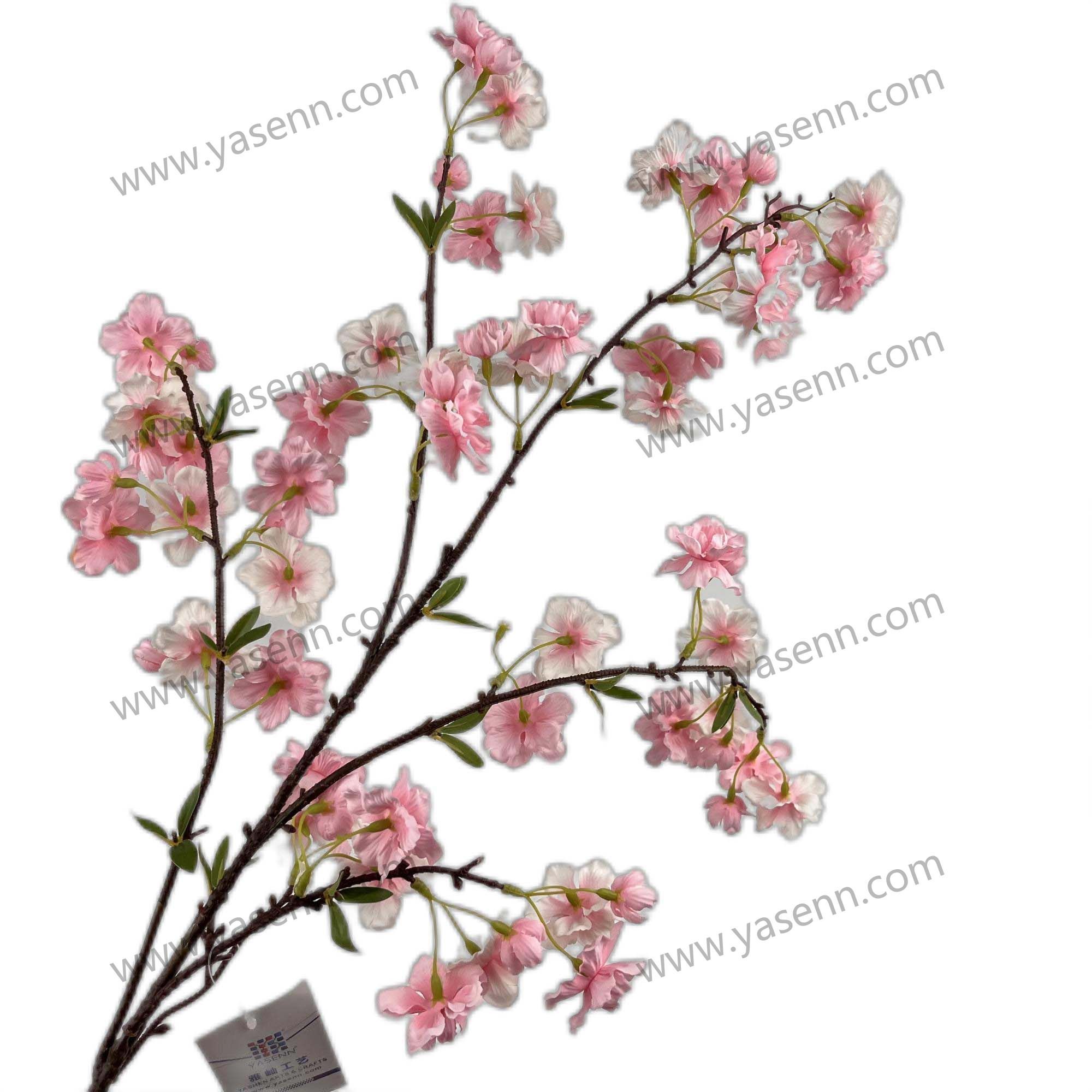 YSF19078  102CM Oriental Cherry with 4 branches/artificial flower