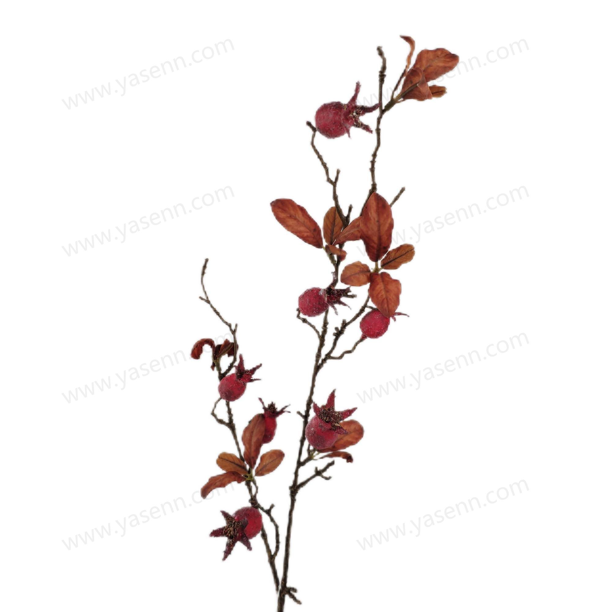 93CM2 POMEGRANATE ARTIFICIAL FLOWER YSS23685