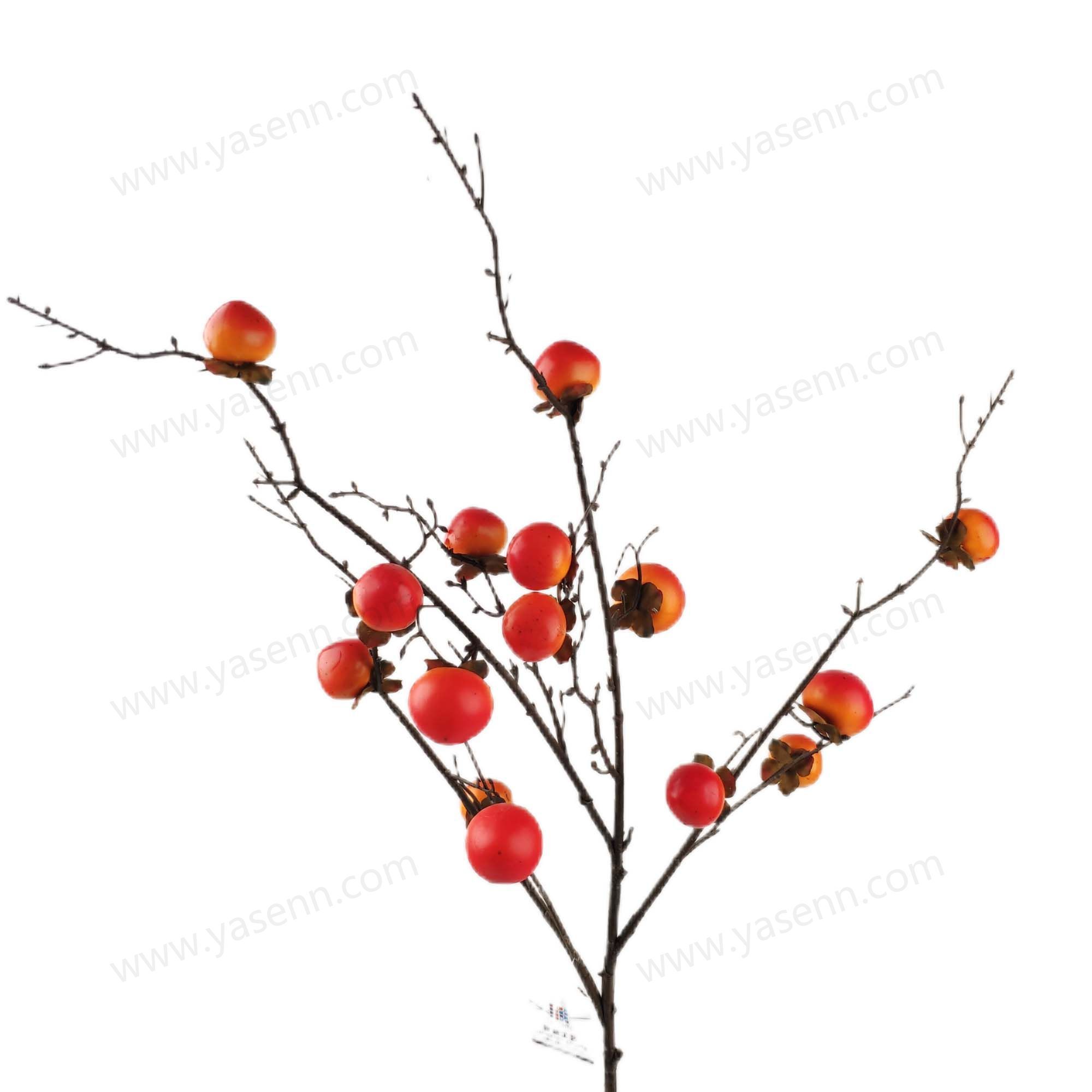 104CM4 PERSIMMON ARTIFICIAL FLOWER YSS23683