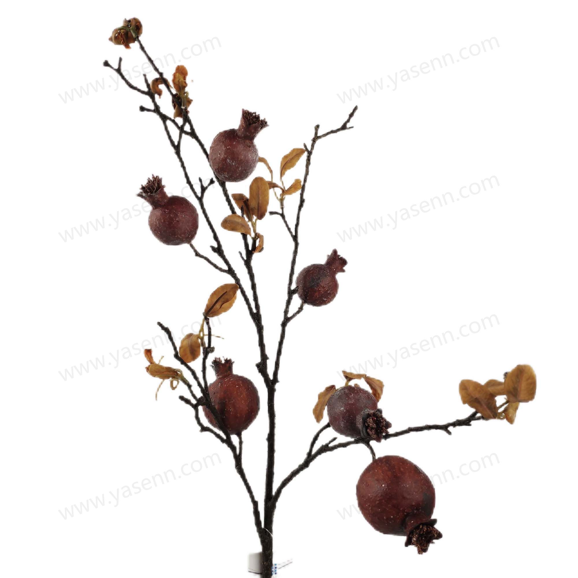 84CM3 POMEGRANATE ARTIFICIAL FLOWER YSS23674