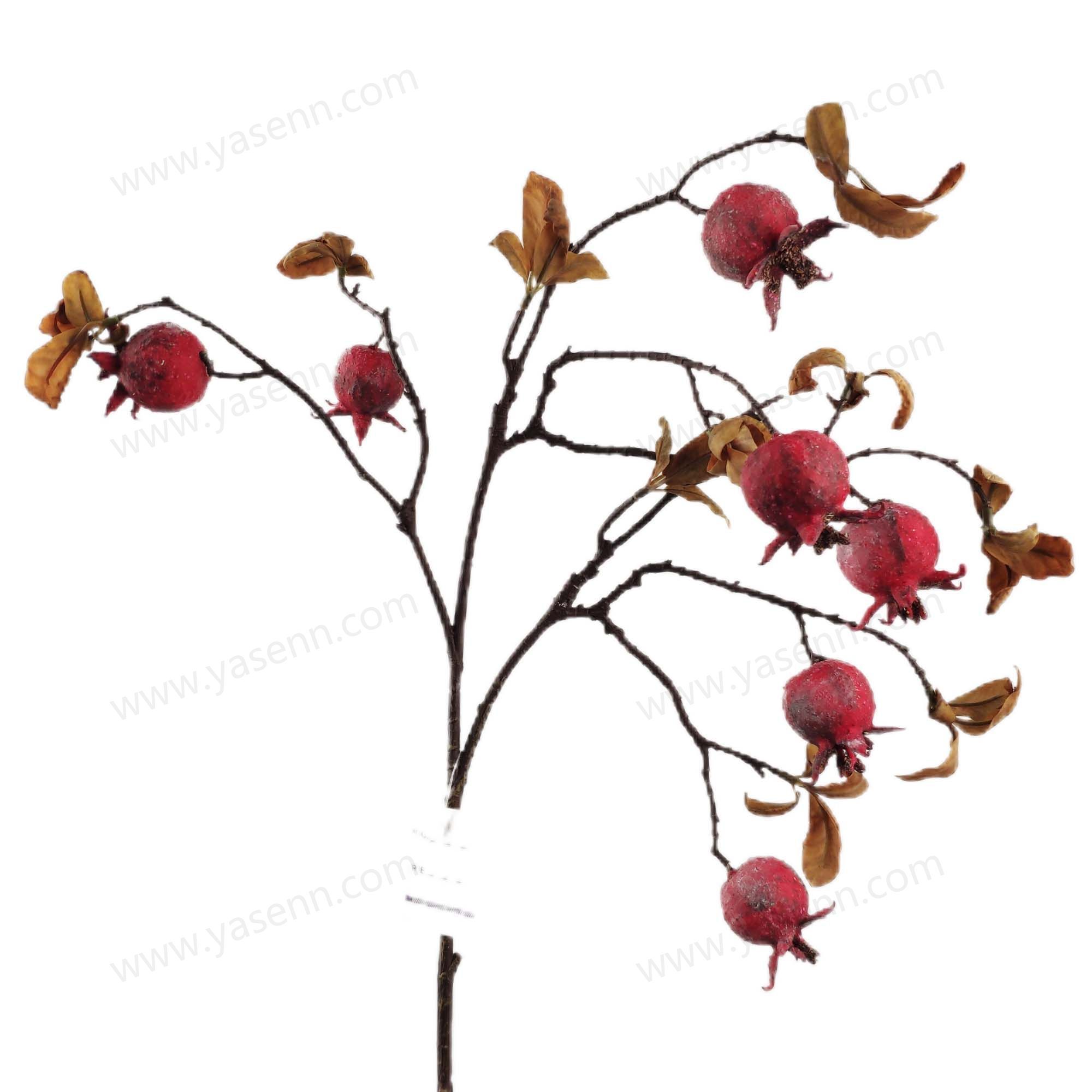 68CM3 POMEGRANATE ARTIFICIAL FLOWER YSS23671