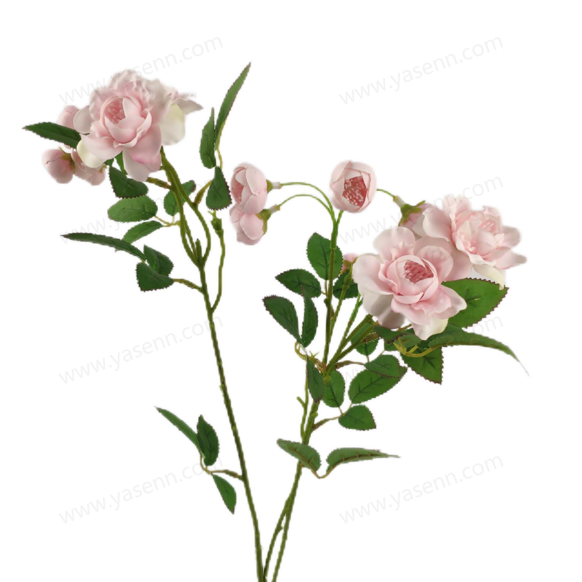 72CM3 CHINESE ROSE ARTIFICIAL FLOWER YSS23603